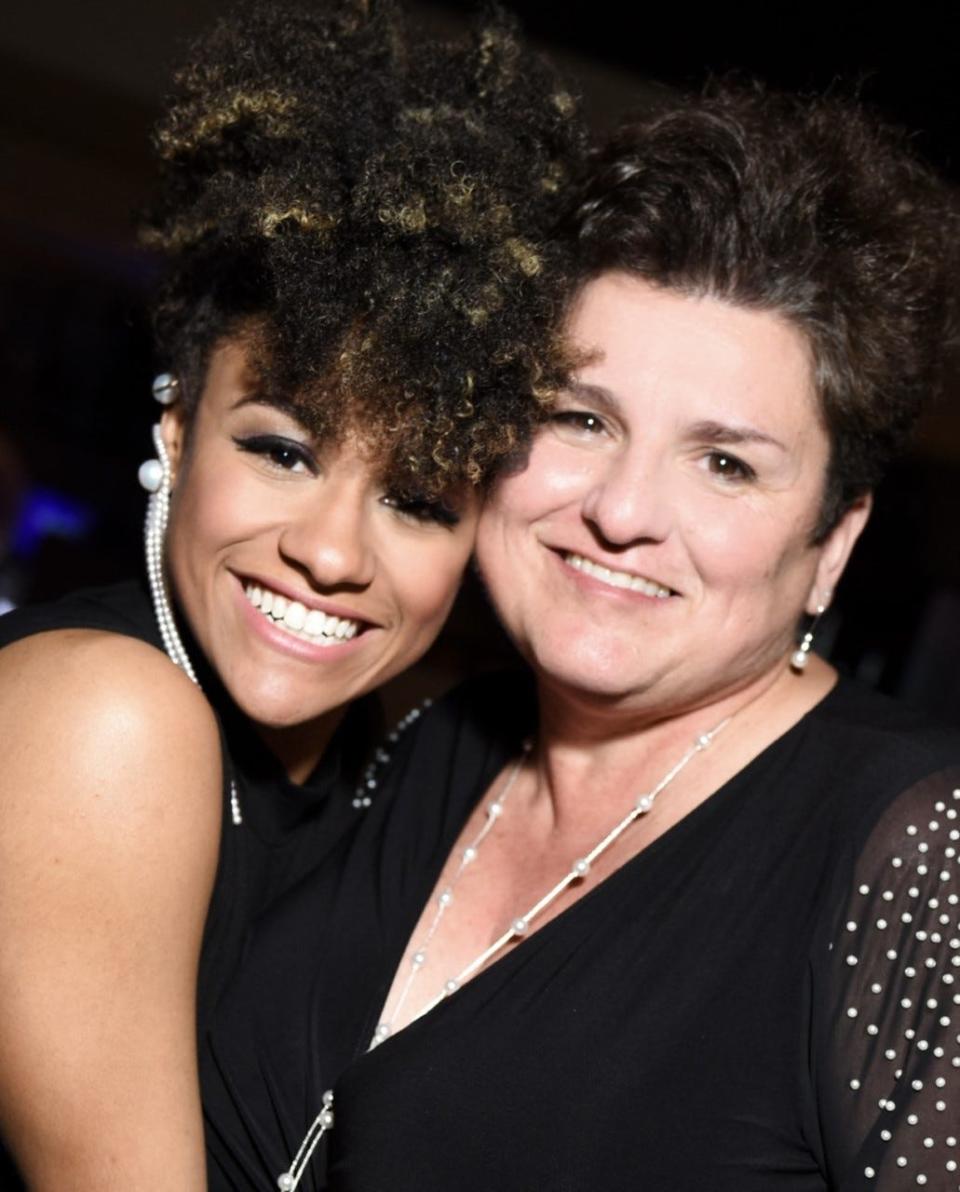 Gina DeBose, a graduate of New Bern High School is pictured with her Oscar-winner daughter Ariana DeBose.