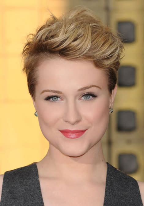 Evan Rachel Wood's Nouveau Mohawk