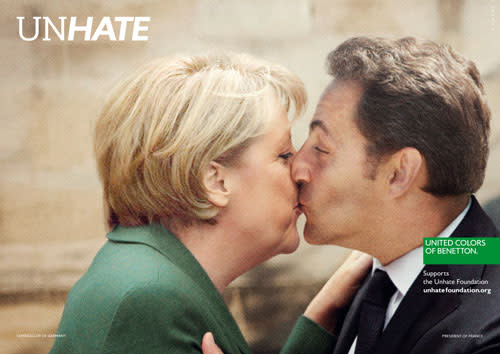 Angela Merkel and Nicolas Sarkozy