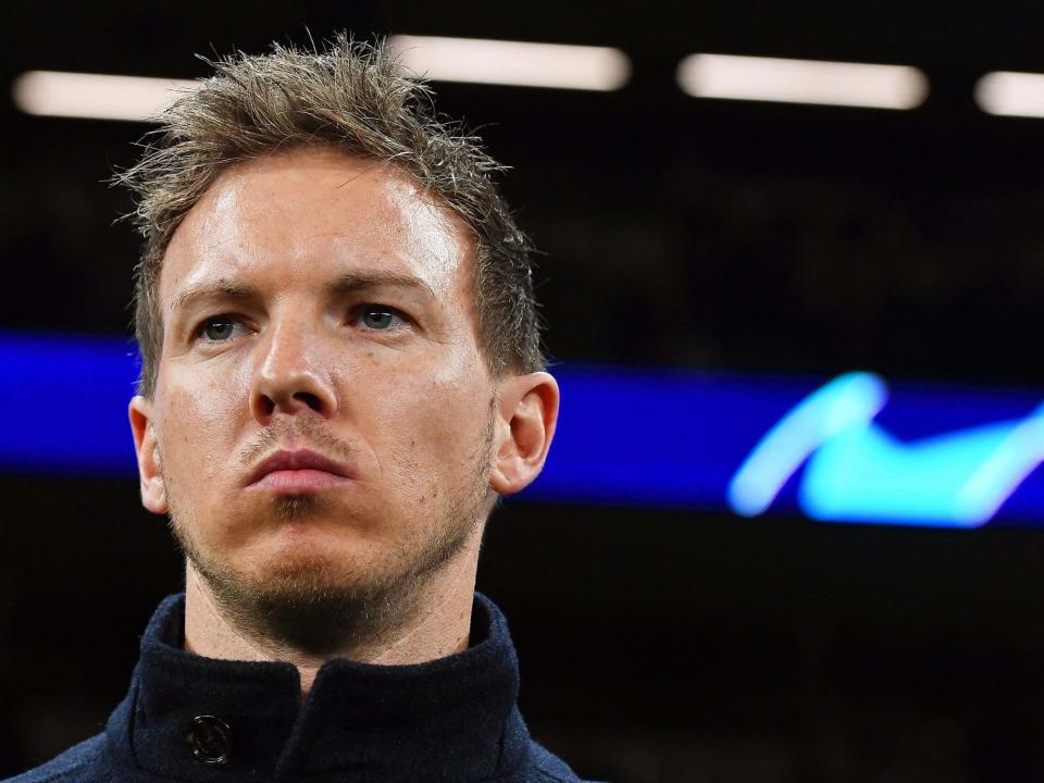 Nagelsmann embraced the challenge of a first knockout match for Leipzig: EPA