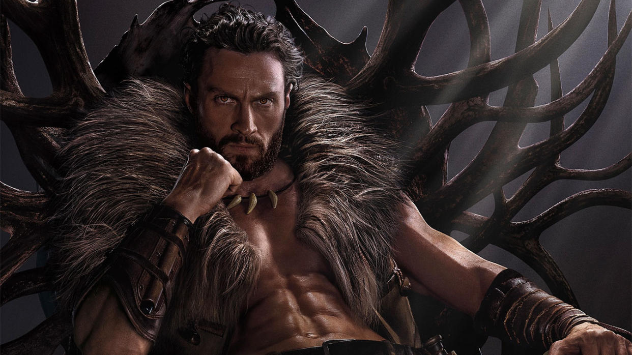 Aaron Taylor-Johnson in Kraven The Hunter