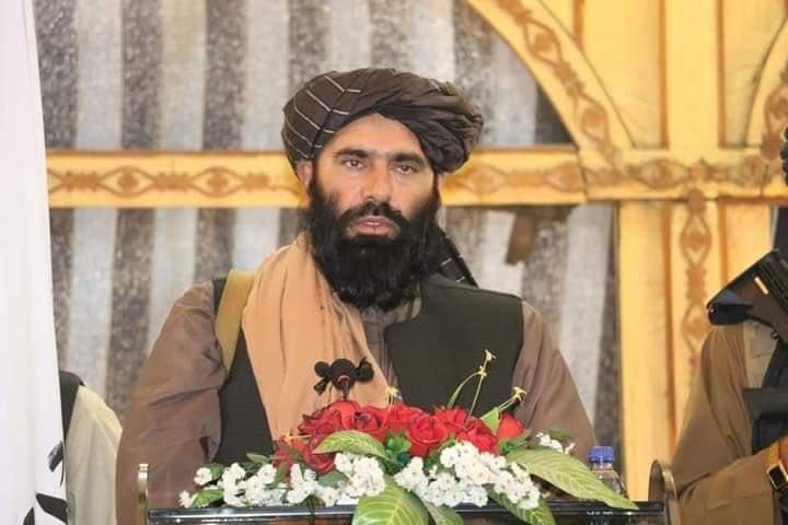 阿富汗巴爾赫省省長穆扎米爾，遭到伊斯蘭國炸彈客自殺式攻擊身亡。（翻攝自@Zabehulah_M33 Twitter）