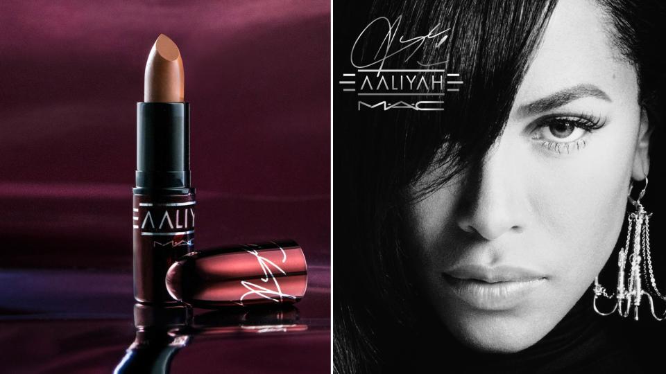 Aaliyah fans, get excited: A M.A.C. x Aaliyah makeup collection is set to launch this summer and here's a first look at the products.