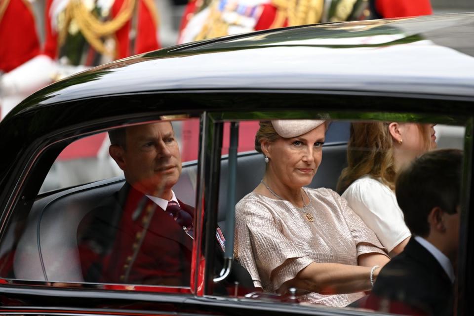 The Earl and Countess of Wessex live in Bagshot Park (Daniel Leal/PA Wire)