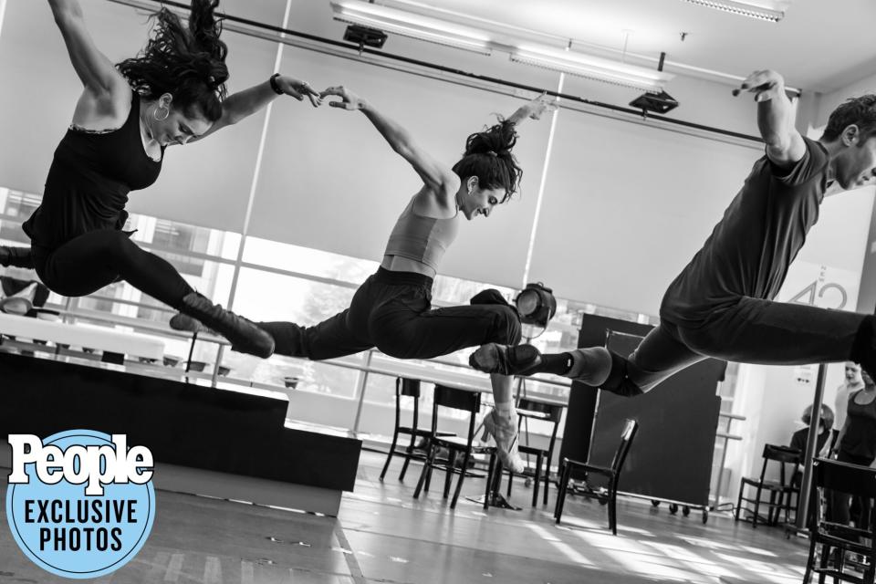 First Look at Rehearsals for Upcoming Broadway Revival of Bob Fosse's Dancin'. credited to Julieta Cervantes