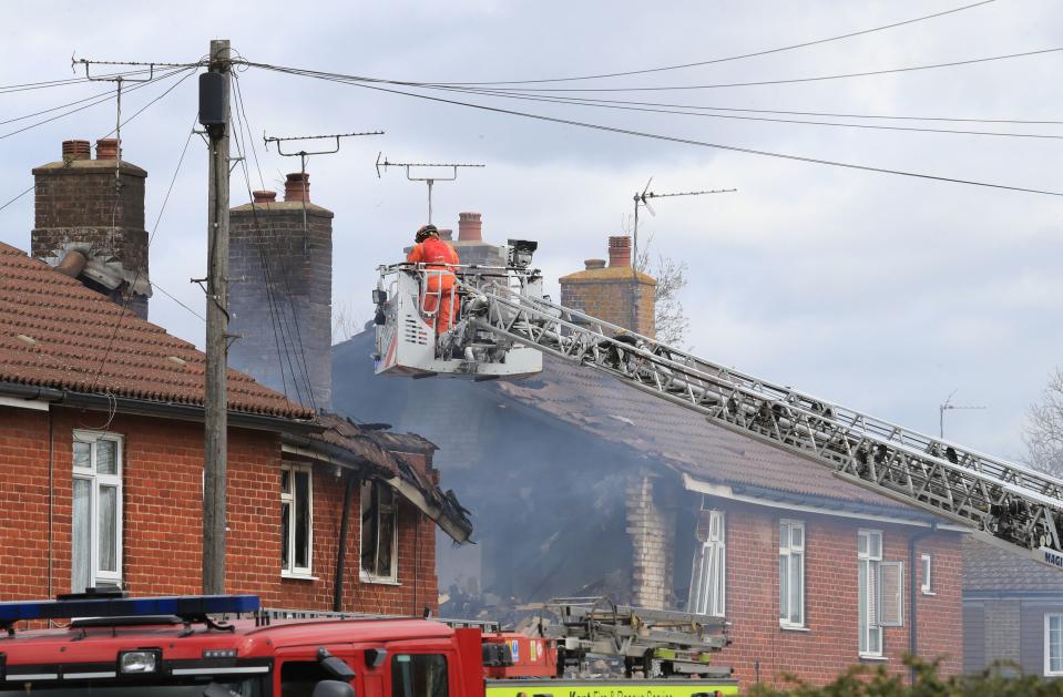 <p>The house is located in Mill View in Willesborough, near Ashford, Kent</p> (PA)