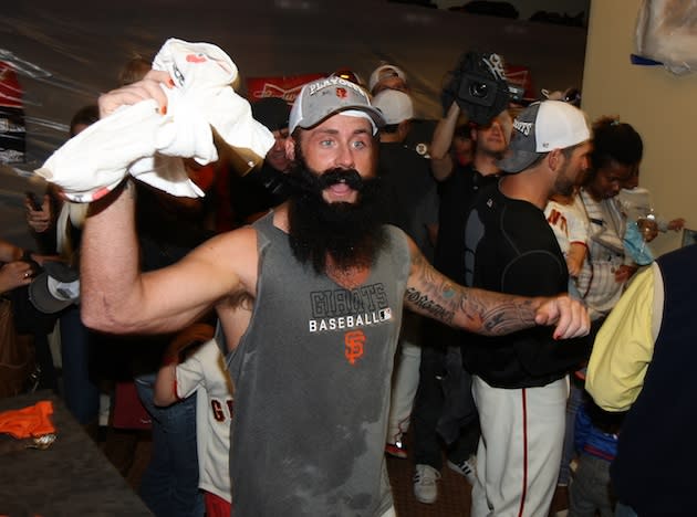 Brian Wilson to the Los Angeles Dodgers? Now he needs a blue beard
