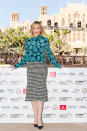 La protagonista de ‘Blue Jasmine’ (2013) rompió las reglas mezclando estampados en este look de Marni que lució en Dubái. (Foto: Nick England / Getty Images)