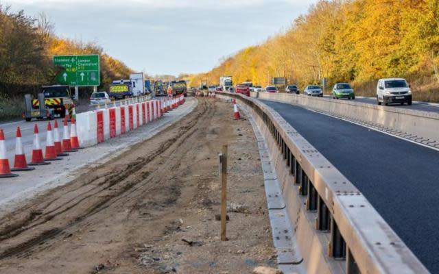 Gazette: Traffic – the roadworks have resulted in diversions along the A12 for months on end