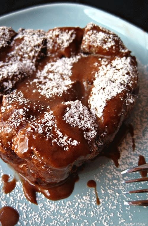 Nutella and banana French toast