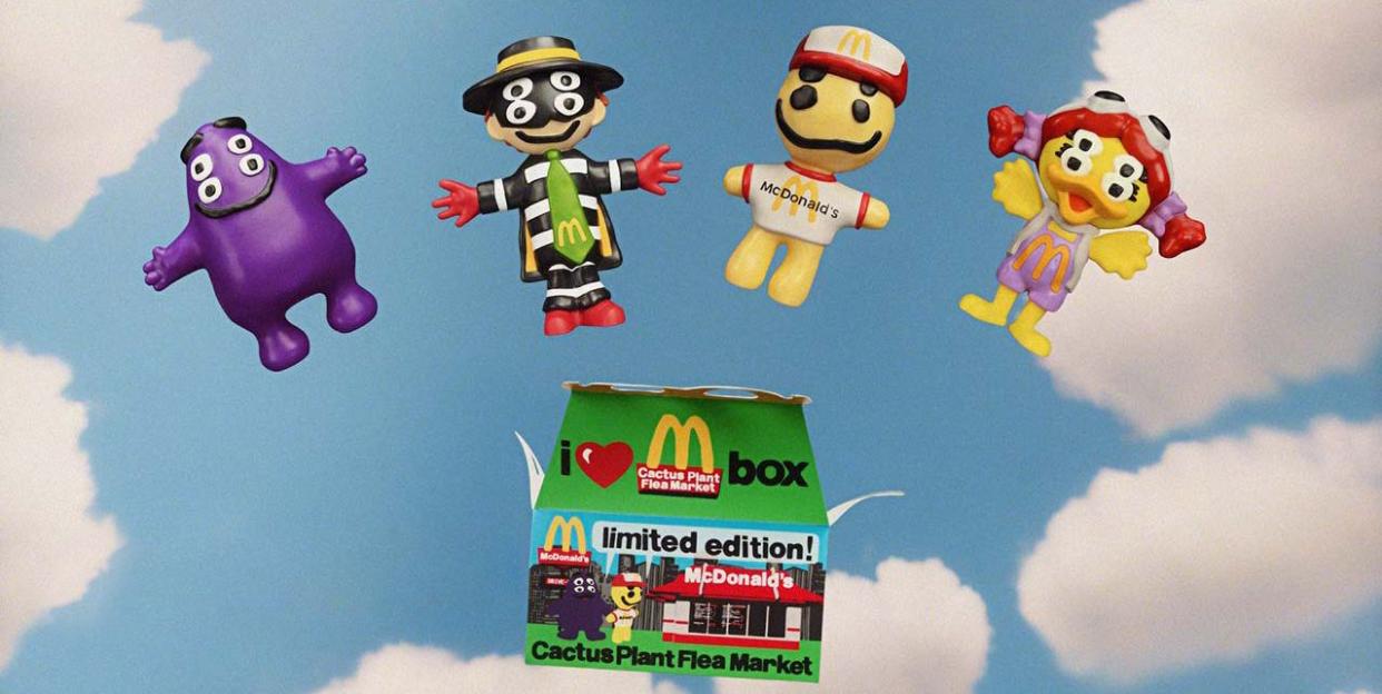 mcdonald's cactus plant flea market happy meal