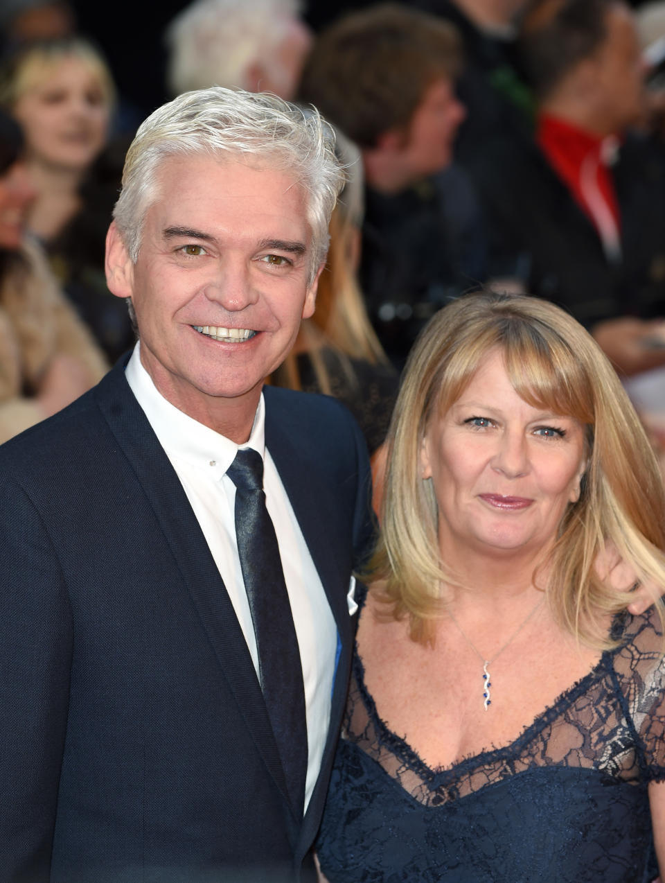 Phillip Schofield pictured with his wife-of-27-years Stephanie Lowe. Source: Getty Images