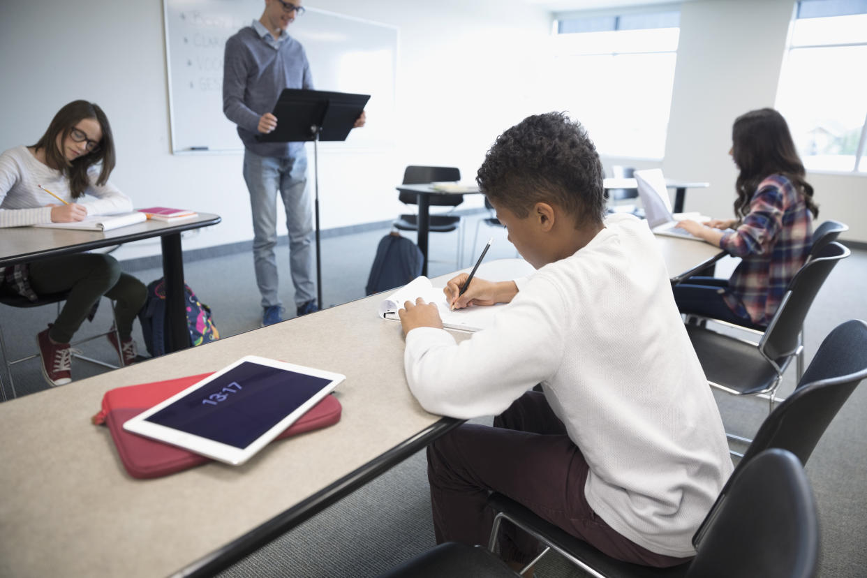 A lawsuit brought against a New Jersey school and its debate coach highlights the high-pressure world of the children’s debate community. (Photo: Getty Images stock image)