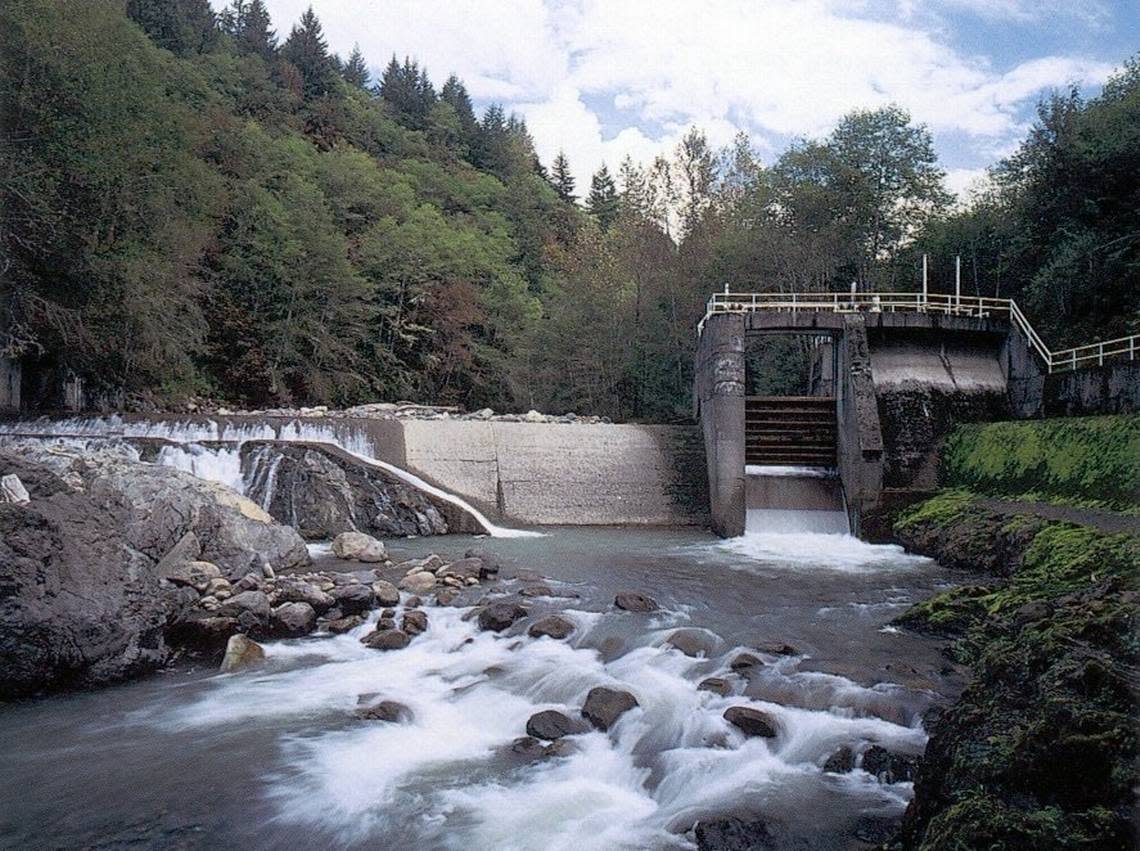 Bellingham’s diversion dam on the Middle Fork of the Nooksack River was removed in in 2020.