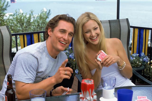 Michael Gibson/Paramount/Kobal/Shutterstock Matthew McConaughey and Kate Hudson in How To Lose A Guy In 10 Days