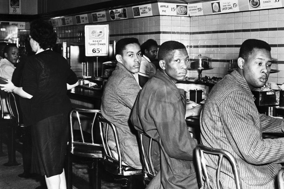 Black Students Sitting-In at Woolworth’s