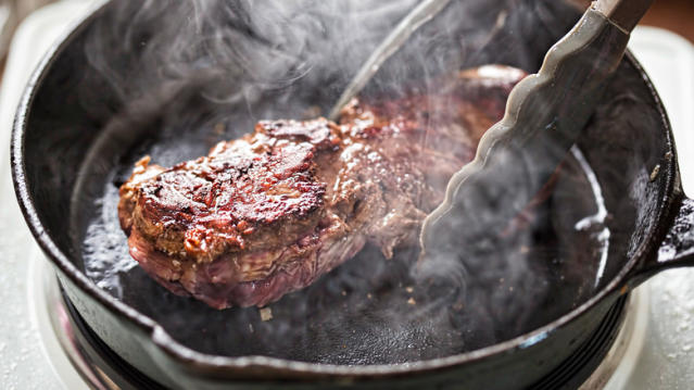 When Grilling Inside, Cast-Iron Cookware Is Your Best Friend