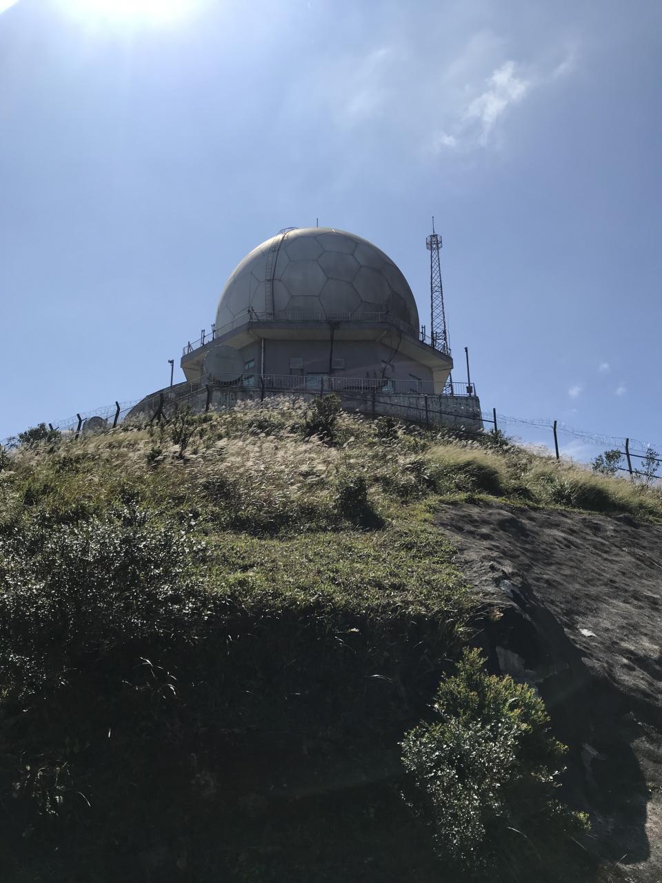 大帽山_差不多到天文台站