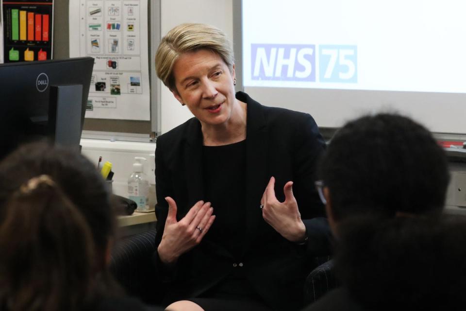Amanda Pritchard was appointed NHS chief executive in 2021 (PA Wire)