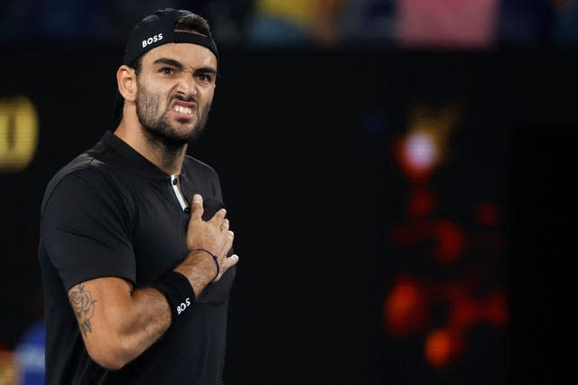 Matteo Berrettini has come through two five-set matches to reach the last four