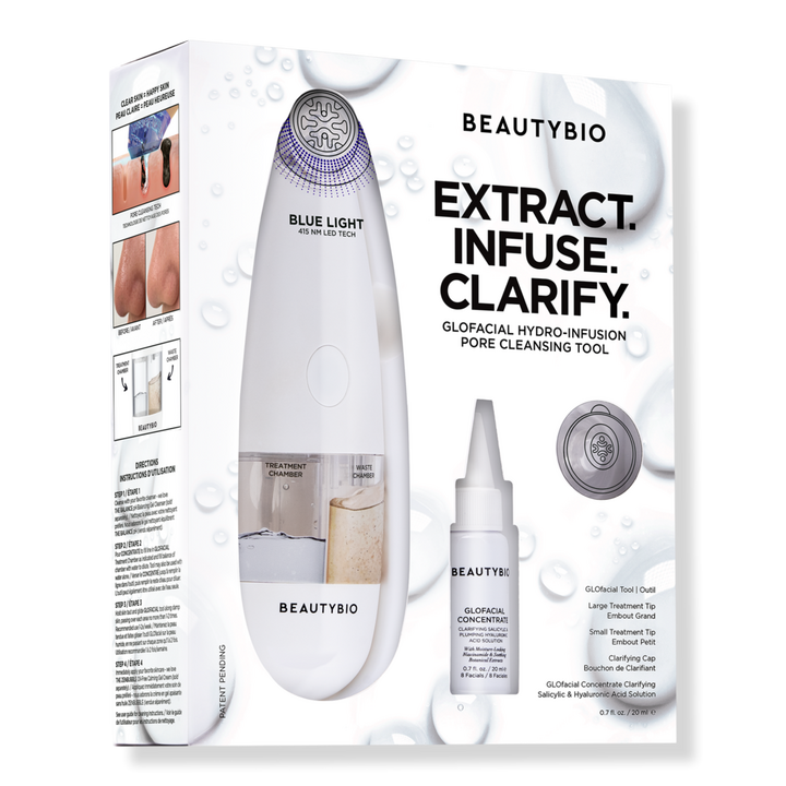 7) GLOfacial Hydro-Infusion Deep Pore Cleansing Tool