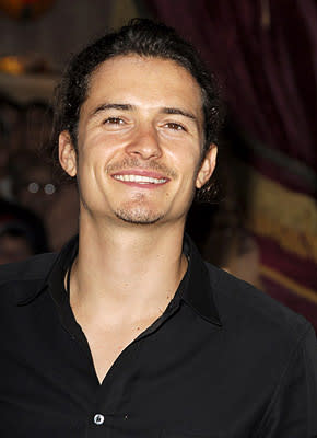 Orlando Bloom at the Disneyland premiere of Walt Disney Pictures' Pirates of the Caribbean: Dead Man's Chest