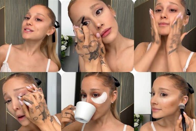 Ariana Grande habló de los años que usó rellenos en su rostro para ser aceptada