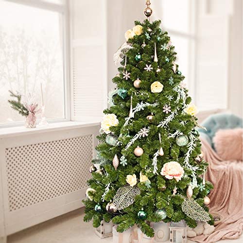 1) 6' Artificial Christmas Tree with Ornaments and Lights