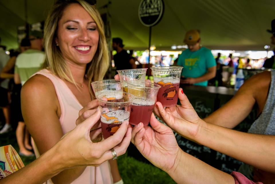 The annual Michigan Brewers Guild beer festivals offer a convenient way for Michiganders to try brews from a variety of local breweries.