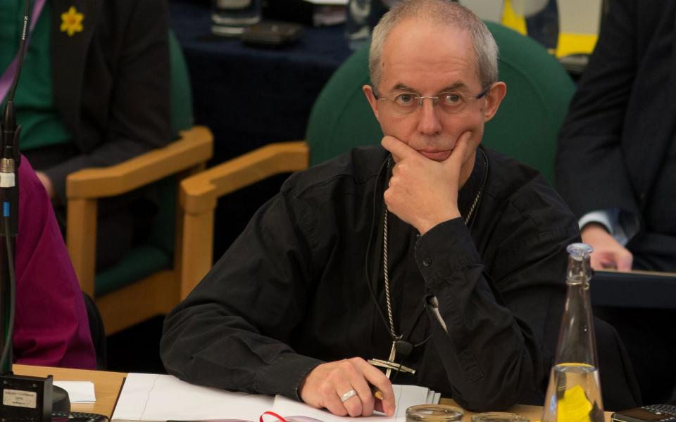 Justin Welby - Credit: DANIEL LEAL-OLIVAS/AFP 