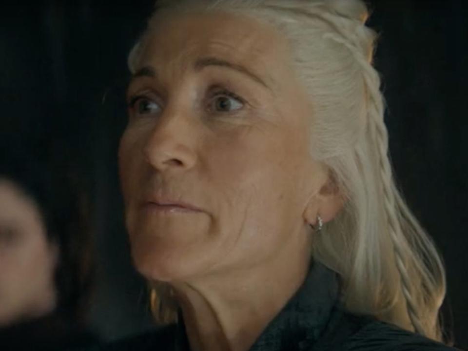 Fans are upset about the “unnecessary” death of Rhaenys (Eve Best) (HBO)