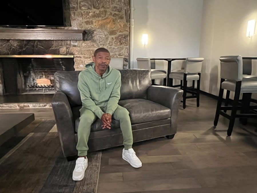 Bogues in his Charlotte home.