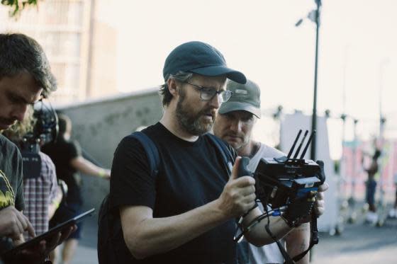 Andrew Haigh on set.<span class="copyright">Courtesy of Searchlight Pictures</span>