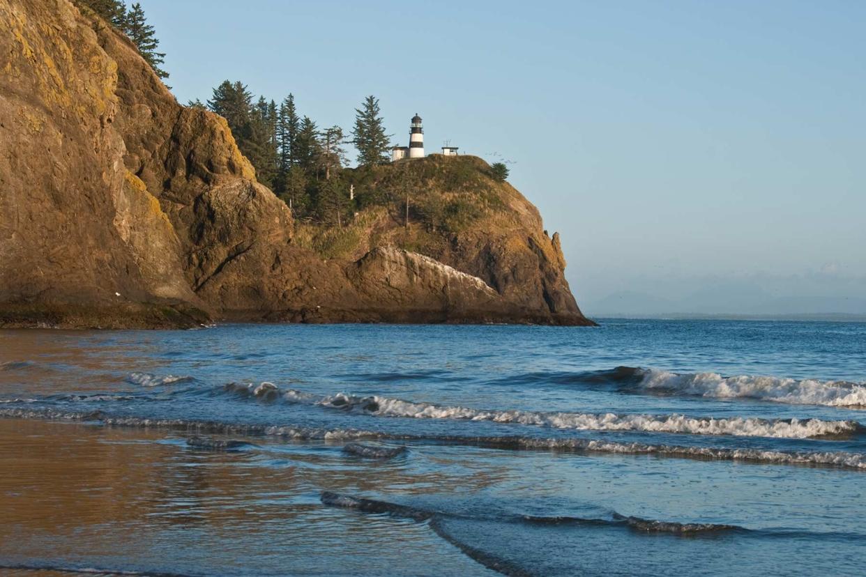 Lighthouse at Cape Disappointment State Park, Long Beach Peninsula