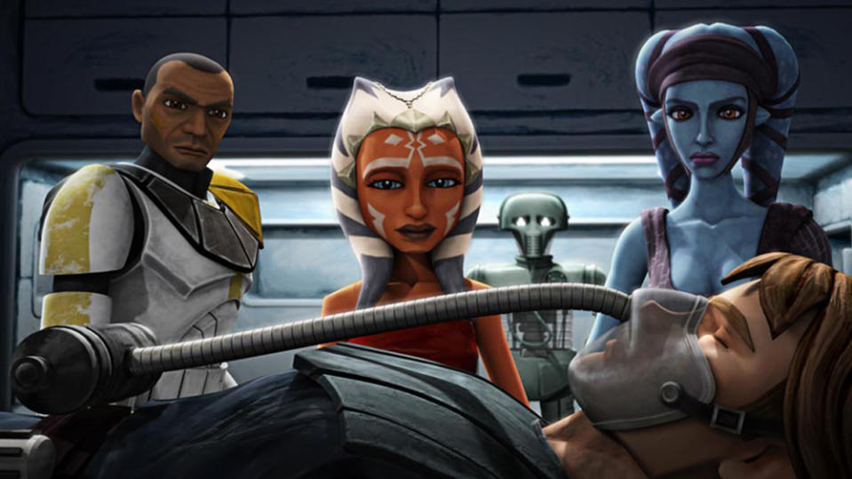 An image from Star Wars: The Clone Wars