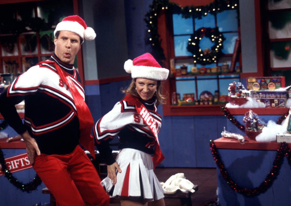 SATURDAY NIGHT LIVE, ('Spartan Cheerleaders'), Will Ferrell and Cheri Oteri, 1975-present. (The Everett Collection)