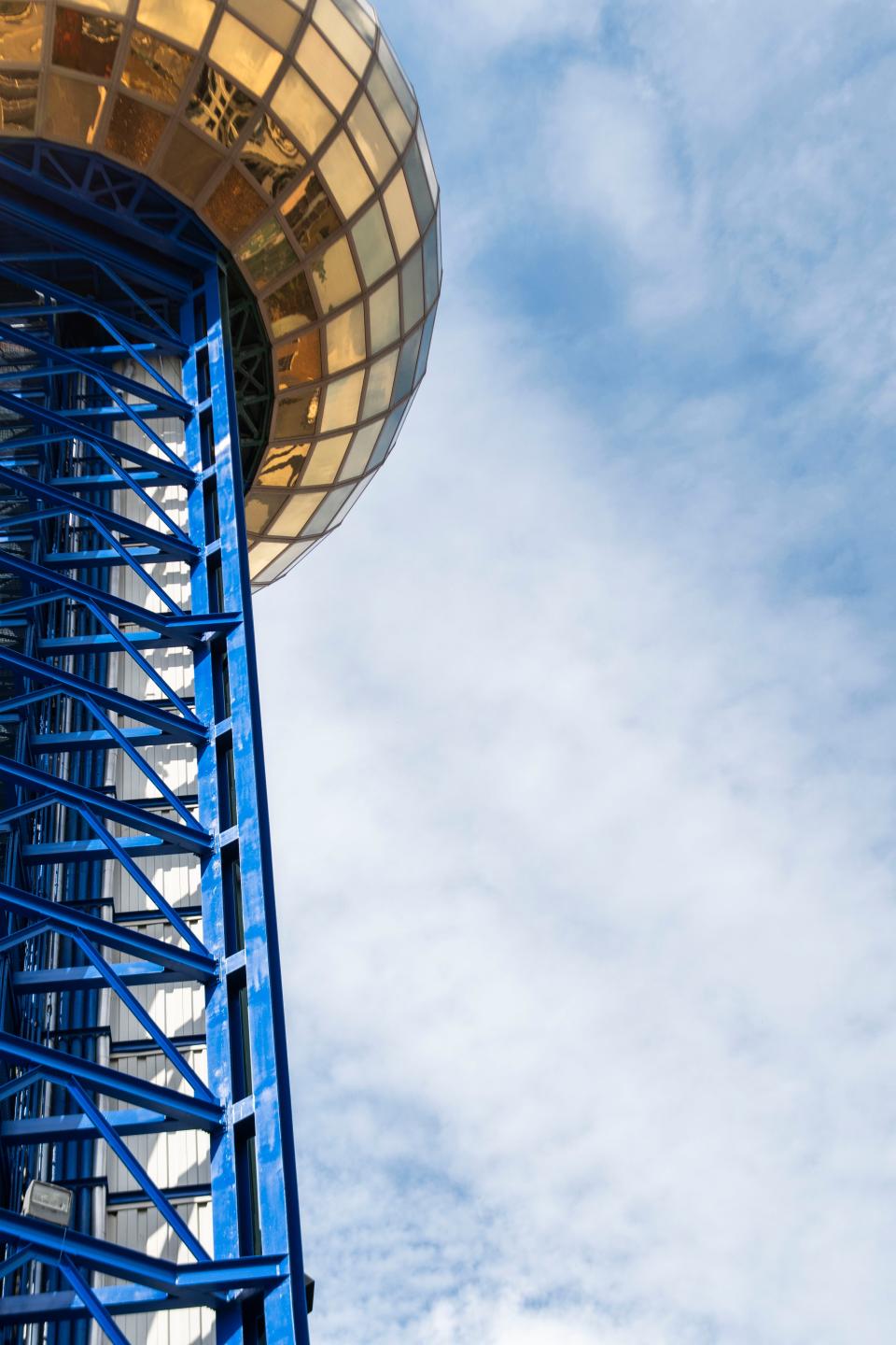 By day, the Sunsphere in World's Fair Park shines as an iconic landmark of downtown Knoxville, but by night ... well, kind of like the celestial body in its name, it's not really that visible.