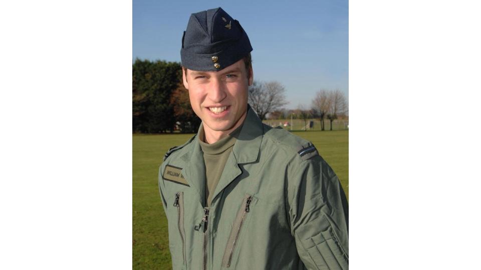 Prince William begins an intensive RAF course to learn how to fly on January 7, 2007 in Cranwell, England 