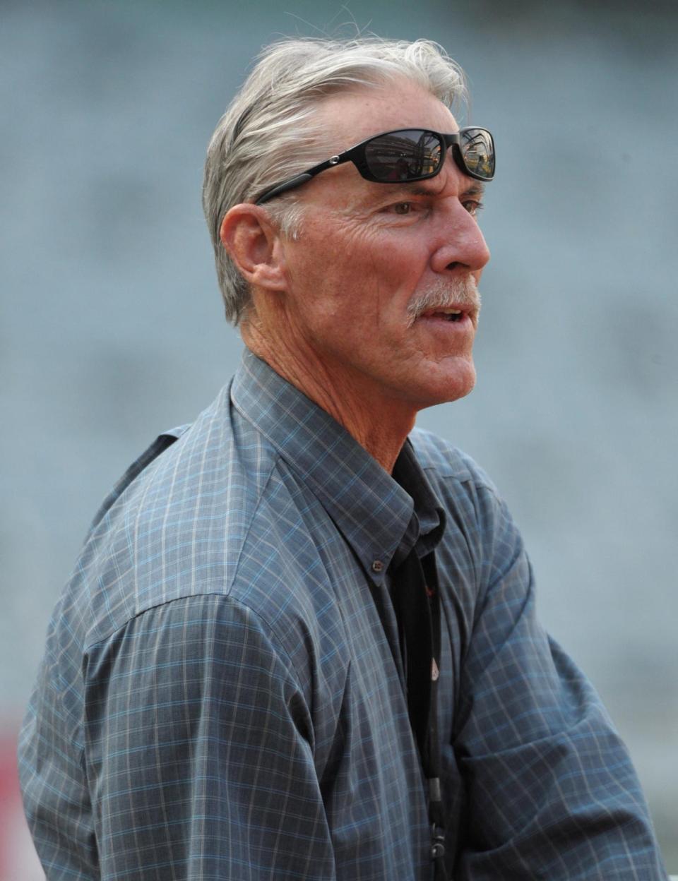 Gary Roenicke, pictured as an Orioles scout in 2011