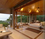 <p><b>15. Amanyara</b></p>Amanyara is located in Turks and Caicos Islands and has an average price of $1559 per night. The resort is a private and exclusive hideaway with a turquoise Atlantic ocean teaming with spectacular diving opportunities. It also gives one a chance to savour authentic tropical paradise.<p>(Image source: Hotel website)</p>