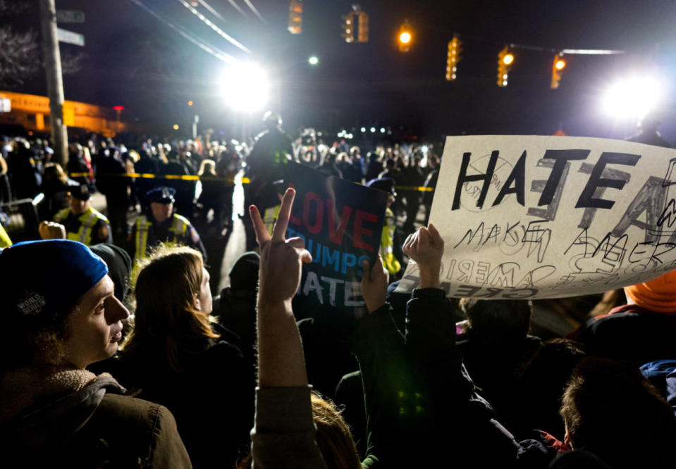 Protesters