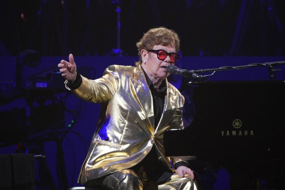 Sir Elton John thanked fans after his headline set at Glastonbury, saying they will be in his “heart and soul forever” (PA) (PA Wire)