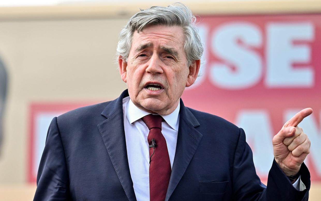 Gordon Brown said: 'We'll develop all the arguments that will win that referendum' - Jeff J Mitchell/Getty Images Europe