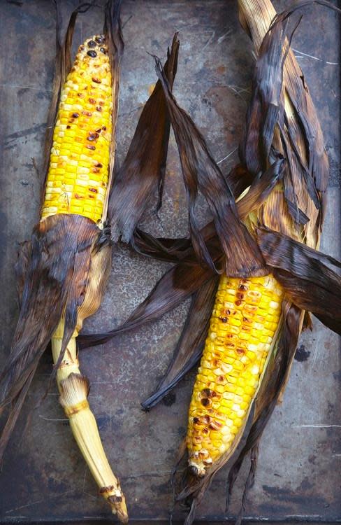 grilled corn