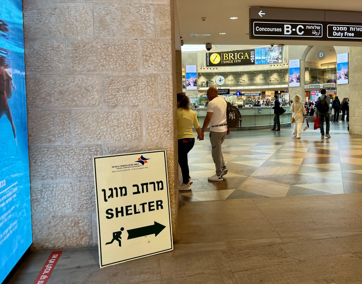 Flight disruption: Ben Gurion International Airport in Tel Aviv, Israel (Simon Calder)