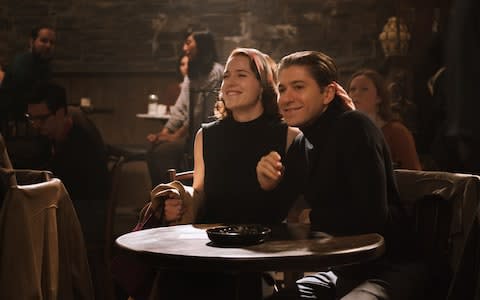 Rachel Brosnahan and Michael Zegan  - Credit: Amazon