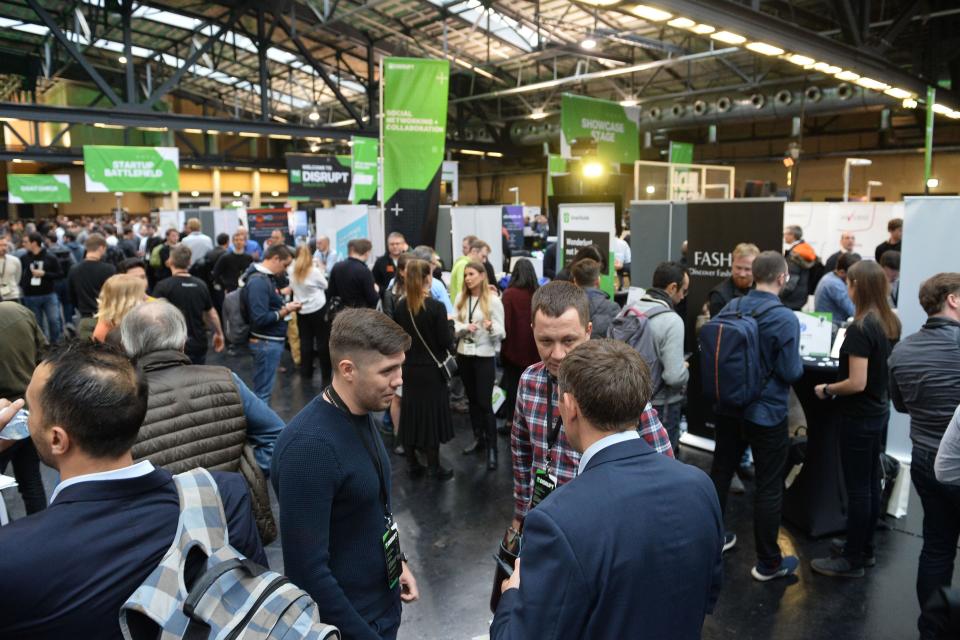 BERLIN, GERMANY - DECEMBER 12: A general view at TechCrunch Disrupt Berlin 2019 at Arena Berlin on December 12, 2019 in Berlin, Germany. (Photo by Noam Galai/Getty Images for TechCrunch)