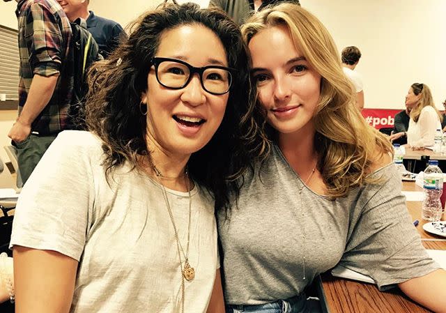 Sandra Oh and Jodie Comer