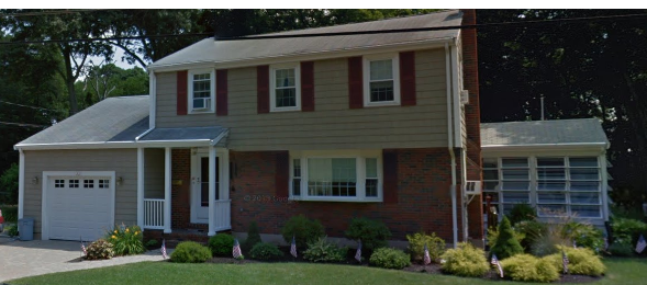 This single-family house at 161 Healey Terrace in Brockton sold for $600,000 on May 5, 2023. (Google Maps, 2012)