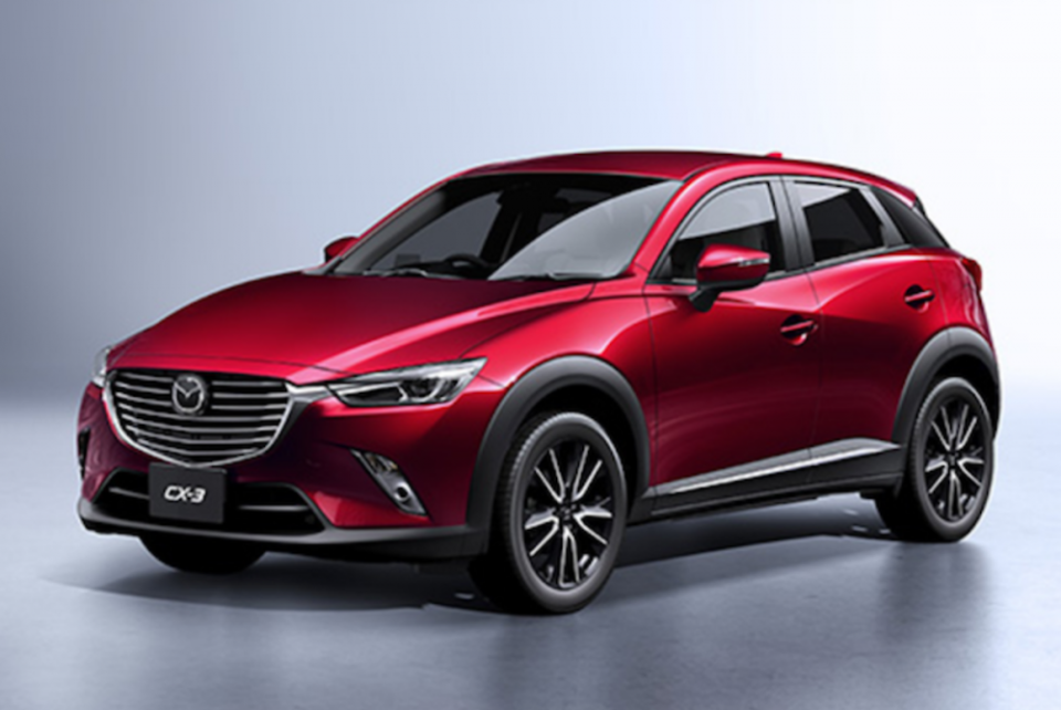 CX-3 小改款也導入 CX-5 第二代的晶艷魂動紅車色。